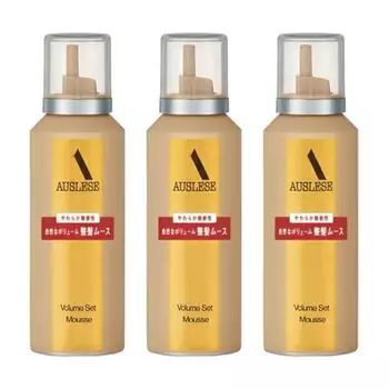 Мусс для придания объема Auslese Volume Set N 180 г x 3 шт. в наборе [Shiseido]