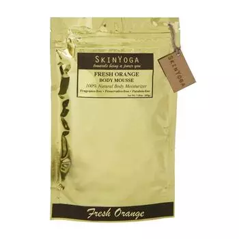 Мусс для тела с Апельсином: отбеливание кожи (200 г), Fresh Orange Body Mousse, SkinYoga 200g