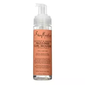 Мусс для вьющихся волос Shea Moisture Coconut & Hibiscus Frizz-Free Curl, 1 упаковка, 220 мл