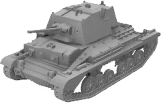 Mussini WW2 Британский крейсерский танк A10 смоляной набор 1/72 Mk.II MM072-048 (танк)