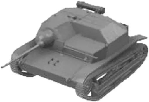 Mussini WW2 Польша PZI TKS легкий бронированный автомобиль смоляной набор 1/72 MM072-044 (танк)