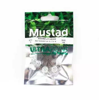 Mustad RJH32833-5-1/0-4 Круглая джиг-головка Ultra Point (7148)