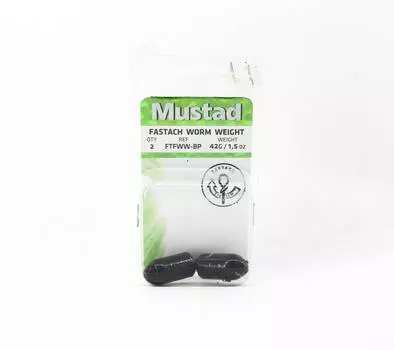 Mustad Worm Weight Fastach 1,5 унции черный (2241)