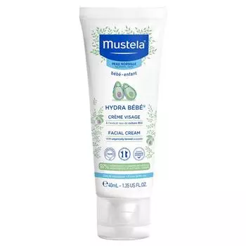 Mustela Крем для лица Idrabebe, 1 шт., 40 мл