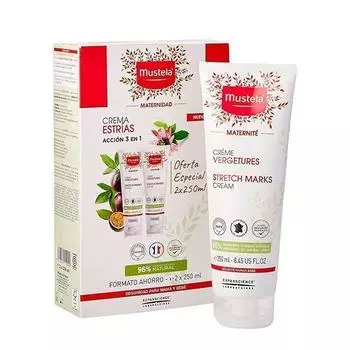 Mustela крем против растяжек 2x250мл
