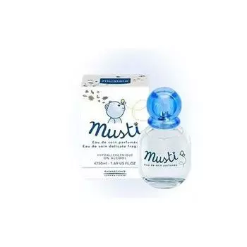 Mustela Musti Eau De Soin Fragrance Нежная одеколонная вода 50мл
