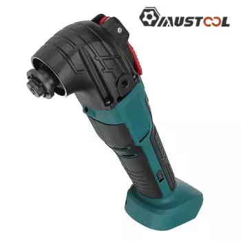 MUSTOOL 4-градусный беспроводной многофункциональный инструмент, электрическая триммерная пила, ремонтный электроинструмент, 6 скоростей, осциллирующий инструмент для батареи 18 В