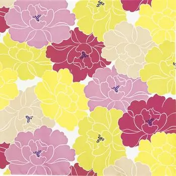 Musubi Furoshiki 100 Himemusubi Aqua Drop Recycled Adeline Klam Peony Rose 100 см Полиэстер Водоотталкивающий