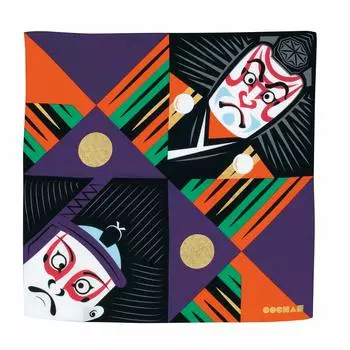 Musubi Furoshiki 48см Фукукоче Кабуки Черный 20464-106