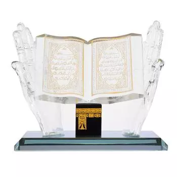 Мусульманский Кристалл Декоративная Модель Исламское Здание Изделия Ручной Работы Сувениры Декор Автомобиля белый