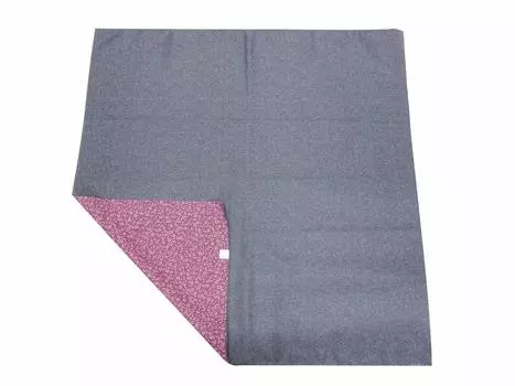 Musumi Furoshiki Furoshiki 70cm Reversible Shark Made in Japan Double-sided Tetsu/Rose 10169-203