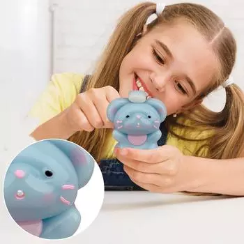 Мутный водный хомяк сжимает плюшевую декомпрессионную студенческую девочку декомпрессионную мягкую силиконовую медленную One Size синий
