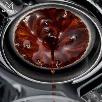 MUVNA Precision High Extraction Matrix Basket Filter, Micro Sieve Filter Basket Double Layer Portafilter Basket for 51/54/58mm