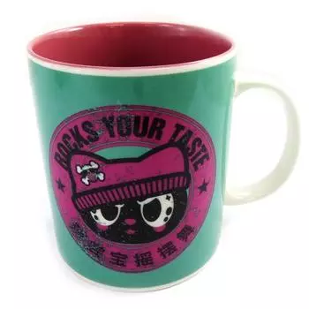 Muy Pop [L9024] - Керамическая кружка Muy Pop зеленая
