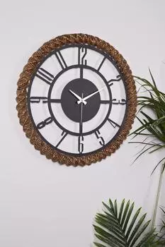 Muyika Bunnela Металлический плетеный верх ручной вязки 58x58 см Декоративные настенные часы Mds-h