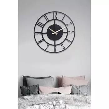 Muyika Bunnela новая коллекция декоративные металлические черные настенные часы 41x41 см Mds-41