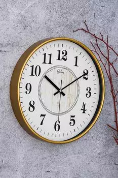 Muyika Elicottero Настенные часы из настоящего стекла 30 см с бесшумным механизмом Pds-30