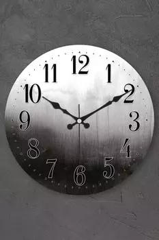 Muyika Liera Bombe Настенные часы из настоящего стекла с бесшумным механизмом 36 см Pds-36