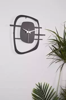 Muyika New Maceira металлические 50x50 см бесшумный механизм декоративные настенные часы Mds-50