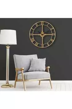 Muyika Rome Металлические антикварные настенные часы 50x50см Mds-50