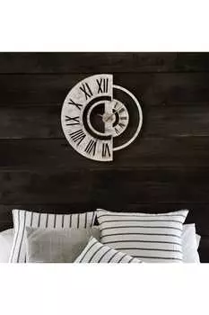 Muyika Yaro Металлические белые антикварные настенные часы 50x50см Mds-50