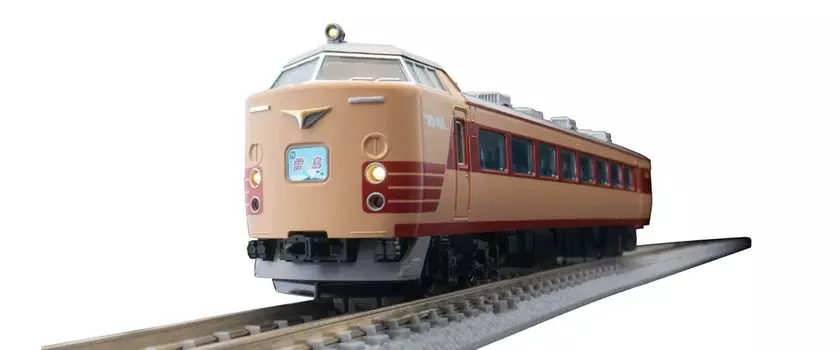 Музей первых вагонов N-колеи TOMIX JNR 485 серии Raicho Модель поезда FM-025