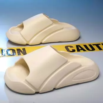 Мужчины и женщины, чтобы наступить на какашки, нескользящие женские тапочки на толстой мягкой подошве, мужские тапочки для взрослых 43