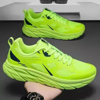 Мужчины и женщины с одинаковой мягкой подошвой кроссовки сетчатые летающие плетеные спортивные туфли модная повседневная обувь молодежная внешняя торговля 36
