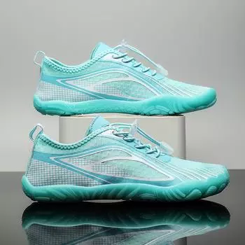 Мужчины и женщины в одном стиле, обувь для плавания с детьми, обувь для пляжного плавания, обувь для ходьбы по ручью, обувь для отдыха на открытом воздухе с пятью пальцами, мягкая обувь для спортзала 35 розовый