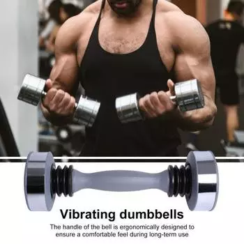 Мужчины встряхивают гантели Мужчины Женщины Рука Плечо Грудь Упражнения Силовые тренировки Тонизирование мышц Штанга Вес Домашний тренажерный зал Фитнес-оборудование белый