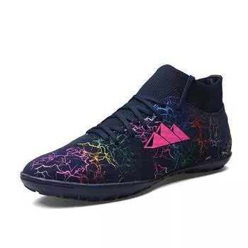 Мужчины Женщины Дети Профессиональные футбольные бутсы Tf Ag Дети Мальчики Девочки Студенты Футбольные бутсы Бутсы Спортивные кроссовки Размер 30-44 43 красный