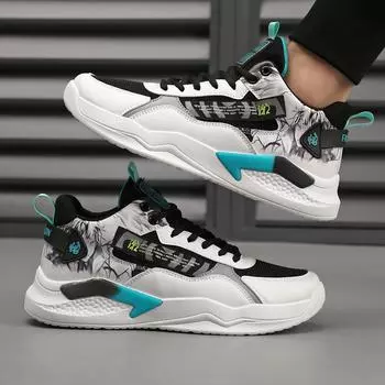 Мужчины Женщины Кроссовки Кроссовки Дышащая обувь Легкая дышащая спортивная повседневная обувь 39 белый