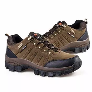 Мужчины Женщины Походная Обувь Открытый Альпинизм Треккинг Нескользящая Водонепроницаемая Походная Обувь Кроссовки 36 коричневый