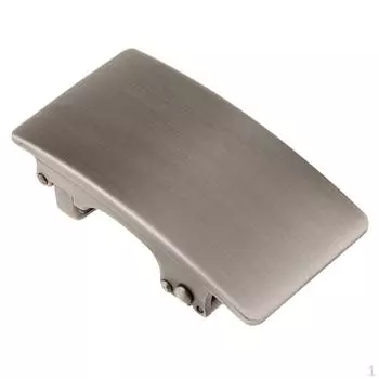 Мужская автоматическая сменная пряжка из сплава с трещоткой - серый, 3,6 см