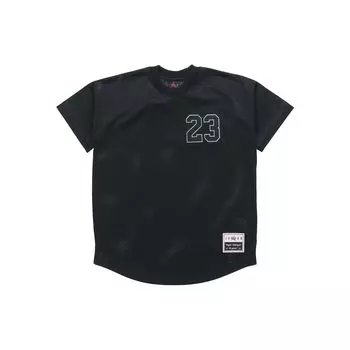 Мужская баскетбольная футболка Jordan с круглым вырезом, черные AO2827-010 M
