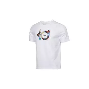 Мужская баскетбольная футболка с принтом Nike Dri-Fit Kd, белая BQ3606-101 XXXL