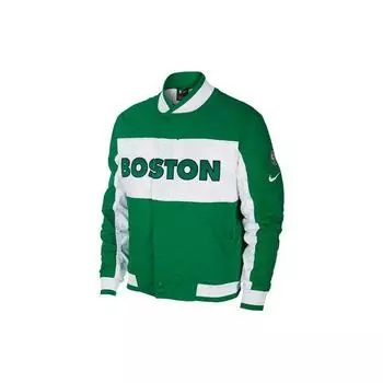 Мужская баскетбольная куртка Nike NBA Boston Celtics с цветными блоками, зеленая AQ8128-312 L