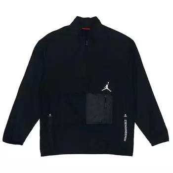 Мужская баскетбольная тренировочная куртка Air Jordan 23 черная AJ1070-010 M
