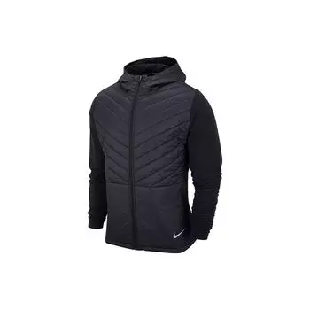 Мужская беговая куртка Nike Aerolayer, черная верхняя одежда CJ5474-010 XL