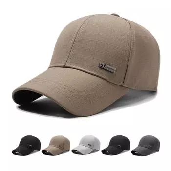 Мужская бейсбольная кепка на весну и лето, кепки для стариков и пап, Snapback, шляпа с солнцезащитным козырьком, шляпа для рыбалки, кепка с козырьком тёмно-синий