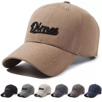 Мужская бейсбольная кепка с вышивкой и защитой от солнца на открытом воздухе, мужская бейсболка чёрный