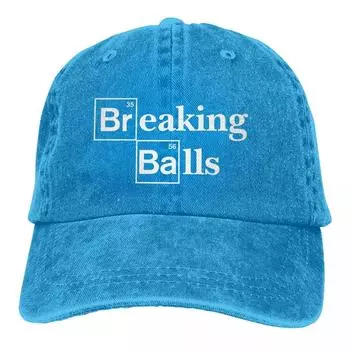 Мужская бейсболка Breaking Balls Trucker Snapback Ковбойские кепки Dad Hat Breaking Bad Walter White TV Golf Hats Adjustable
