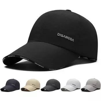 Мужская бейсболка Four Seasons, водонепроницаемая, быстросохнущая, солнцезащитная кепка для спорта на открытом воздухе чёрный