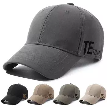 Мужская бейсболка на весну и осень, солнцезащитная кепка, спортивная солнцезащитная кепка на открытом воздухе серый