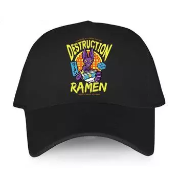 Мужская бейсболка, шляпы высокого качества, унисекс, Snapback Beerus Birusu, кепки для пива Destruction Ramen Dad, уличная летняя короткая шляпа с козырьком Adjustable