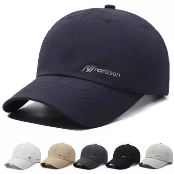 Мужская бейсболка, универсальная, модная, повседневная, солнцезащитная, дышащая, быстросохнущая, спортивная кепка Adjustable тёмно-синий