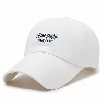 Мужская быстросохнущая кепка, бейсболка с солнцезащитным козырьком, кепка для активного отдыха с вышитыми буквами белый