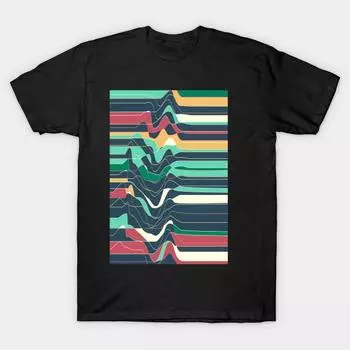 Мужская черная футболка с принтом, очень большая футболка dont-move-ix, хлопковая футболка с принтом на бумаге для переноса изображения без разрезов S чёрный