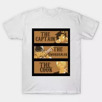 Мужская черная футболка с принтом, очень большая футболка капитан, мечник, повар, хлопковая футболка с принтом на бумаге без резки S белый