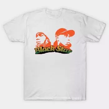 Мужская черная футболка с принтом, очень большая футболкаBlackstar No-Cut Transfer Paper Print Cotton Tshirt S белый